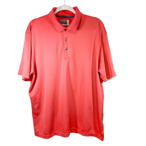 Ben Hogan Performance PowerAir Golf Polo Other - Ben Hogan Polo XL Mens Performance Coral Short Sleeve Golf Shirt Sz Extra Large